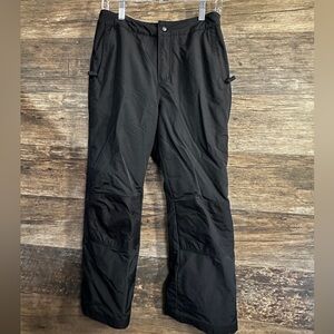 Lands' End Women's Black Snow Ski Pants